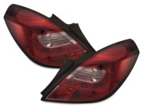 LED zadn� sv�tla Opel Corsa D 3dv. -- rok v�roby 2006-10 �erven�/kou�ov�