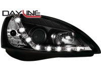 DAYLINE přední světla Opel Corsa C 01-06 černé DAYLINE přední světla Opel Corsa C 01-06 černé