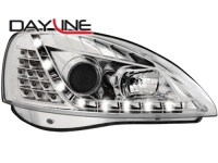 DAYLINE přední světla Opel Corsa C 01-06 chrom DAYLINE přední světla Opel Corsa C 01-06 chrom