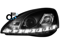 D-LITE p�edn� sv�tla s denn�m sv�cen�m Opel Corsa C 01-06 �ern�