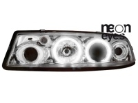P�edn� sv�tla Opel Calibra 90-97 CCFL Angel Eyes chrom
