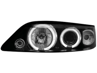 Přední světla Opel Vectra B 99-02 Angel Eyes černé Přední světla Opel Vectra B 99-02 Angel Eyes černé