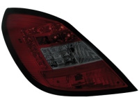 LED zadní světla Opel Corsa D 06-08 5dv. červené/kouřové LED zadní světla Opel Corsa D 06-08 5dv. červené/kouřové