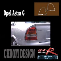 Chromov� r�me�ky zadn�ch sv�tlomet� Opel Astra G coupe rok v�roby 1999-04