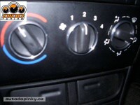 EVO RINGS r�me�ky kolem ovlad��� topen� z le�t�n�ho hlin�ku Opel Vectra B� ( po�et d�l� v sad� 3 )
