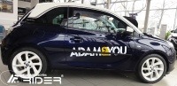 Boční ochranné lišty dveří typ 28 Opel Adam 3dv. -- od roku výroby 2013- Boční ochranné lišty dveří typ 28 Opel Adam 3dv. -- od roku výroby 2013-