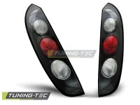 Zadní světla, lampy Opel Corsa C, 2001-2006, čiré/ černé black Zadní světla, lampy Opel Corsa C, 2001-2006, čiré/ černé black